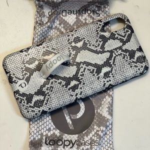 Loopy snakeskin IPhone XS Max